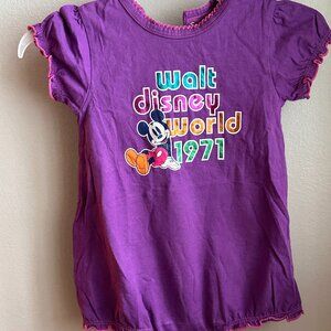 Disney Parks purple bubble outfit, size 18 months